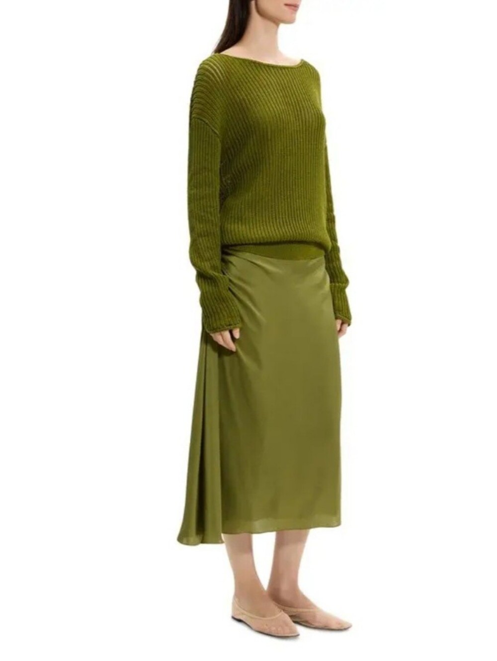 NWT Theory Easy Open Neck Pullover Sweater. Sizes M, L - Picture 5 of 13